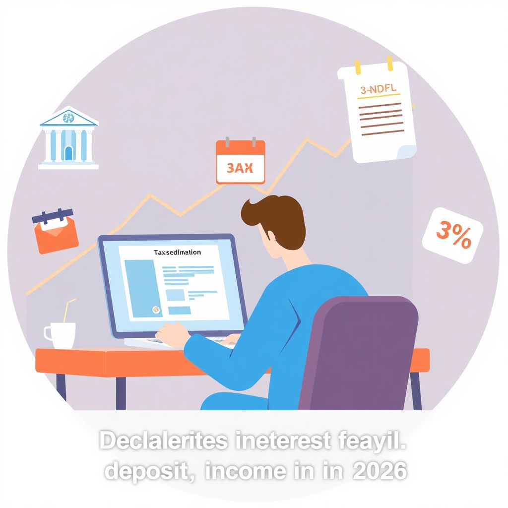 Как правильно задекларировать доход от вклада